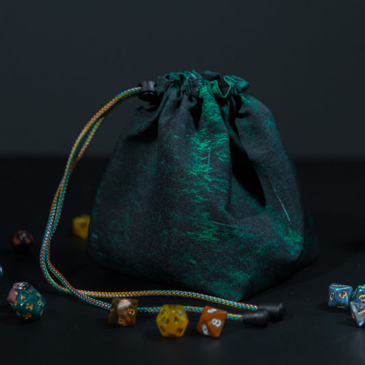 Dice bag druid | Dungeons and Dragons gifts | Game Fancy