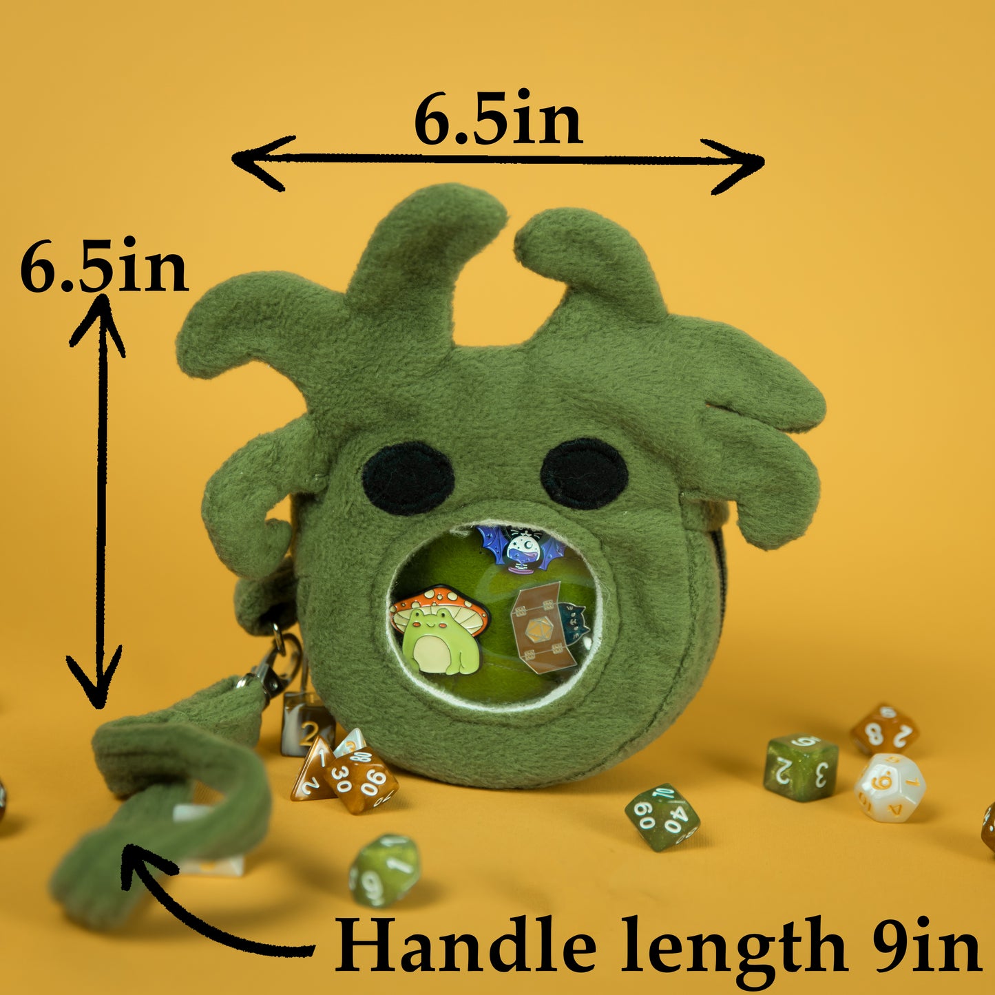 Dnd dice bag monster | Unique dnd gifts | Game Fancy