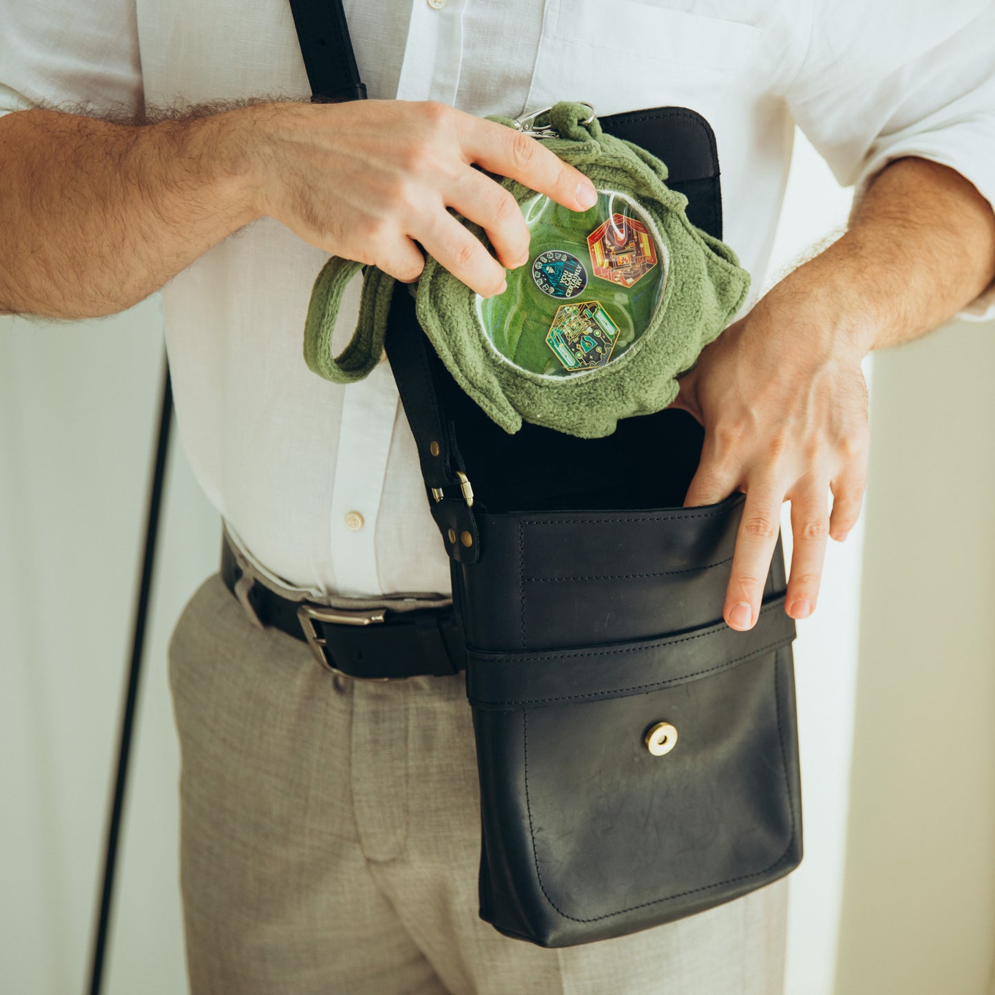 Leaf dice bag dnd | DnD gift ideas | Game Fancy