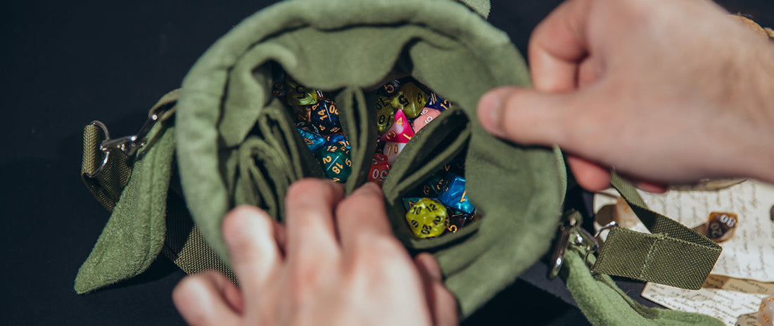 Large Dice Bag for DnD (100–300+ Dice)