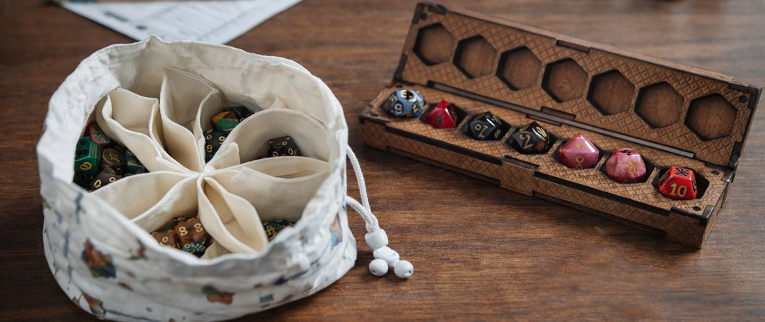 Dice Bags vs Dice Boxes: What Works Better for DnD Players? - Game Fancy