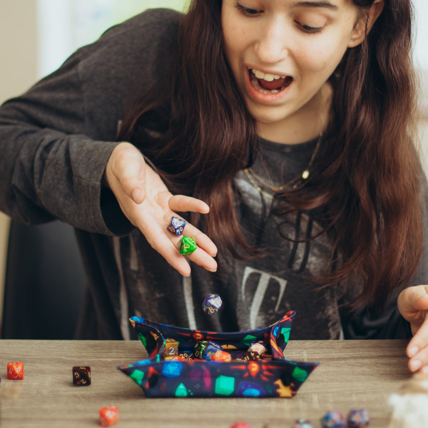 Compact Fabric Dice Trays - Game Fancy