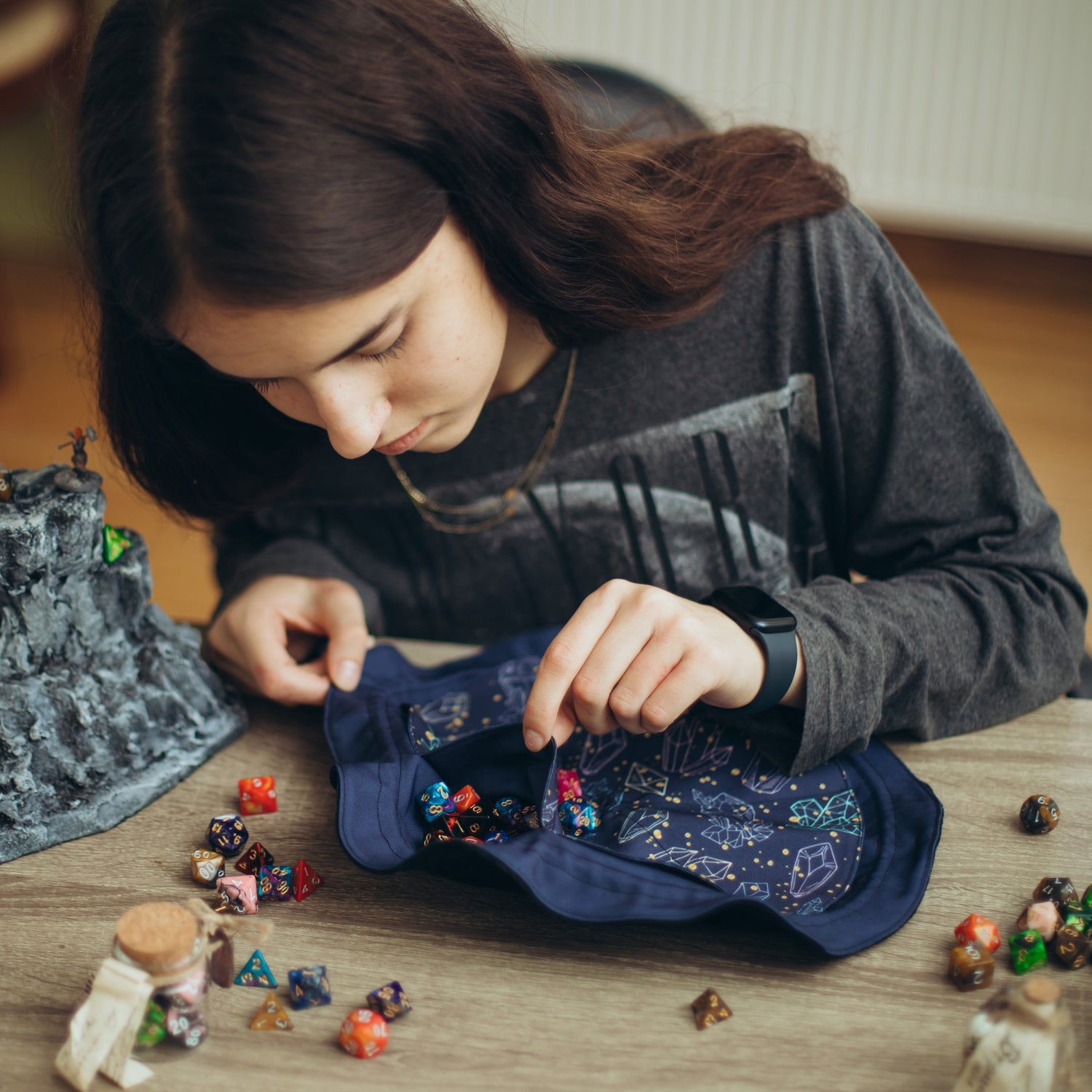 Velvet Dice Bags for DnD & TTRPGs - Game Fancy