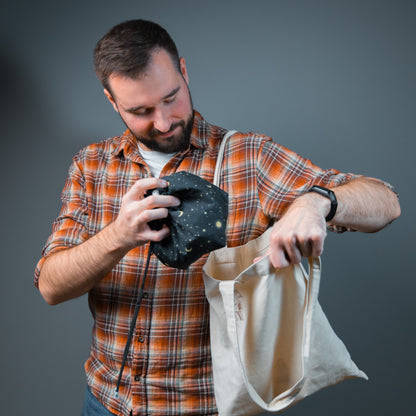 Dice bag pockets, Galaxy dice bag, Dnd dice bag