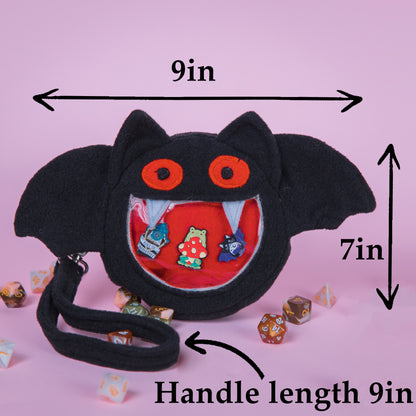 Mothman dice bag, Ita dice bag, D&D bag for dice