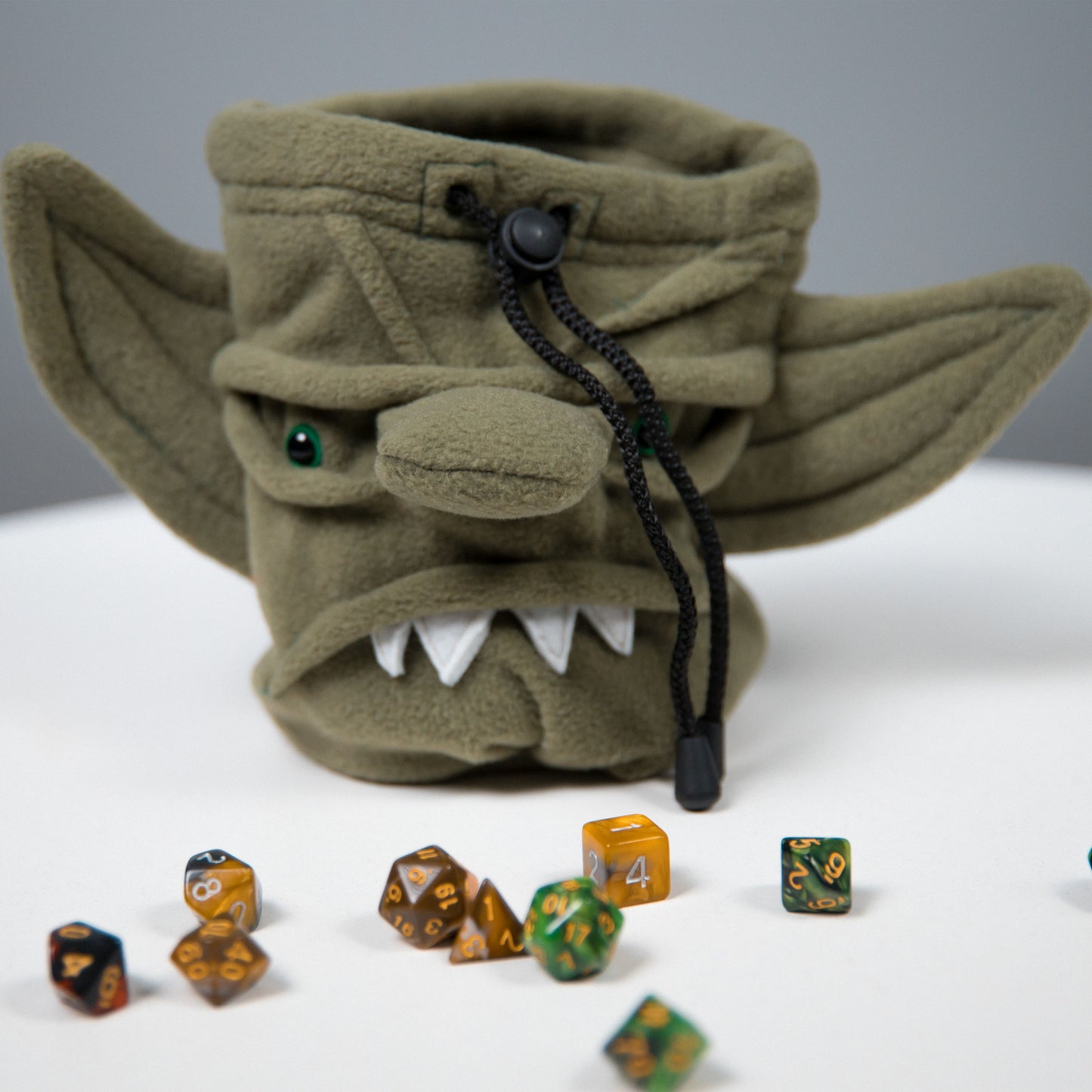 Dice goblin dice bag, Dnd gifts, Dice bag goblin plush