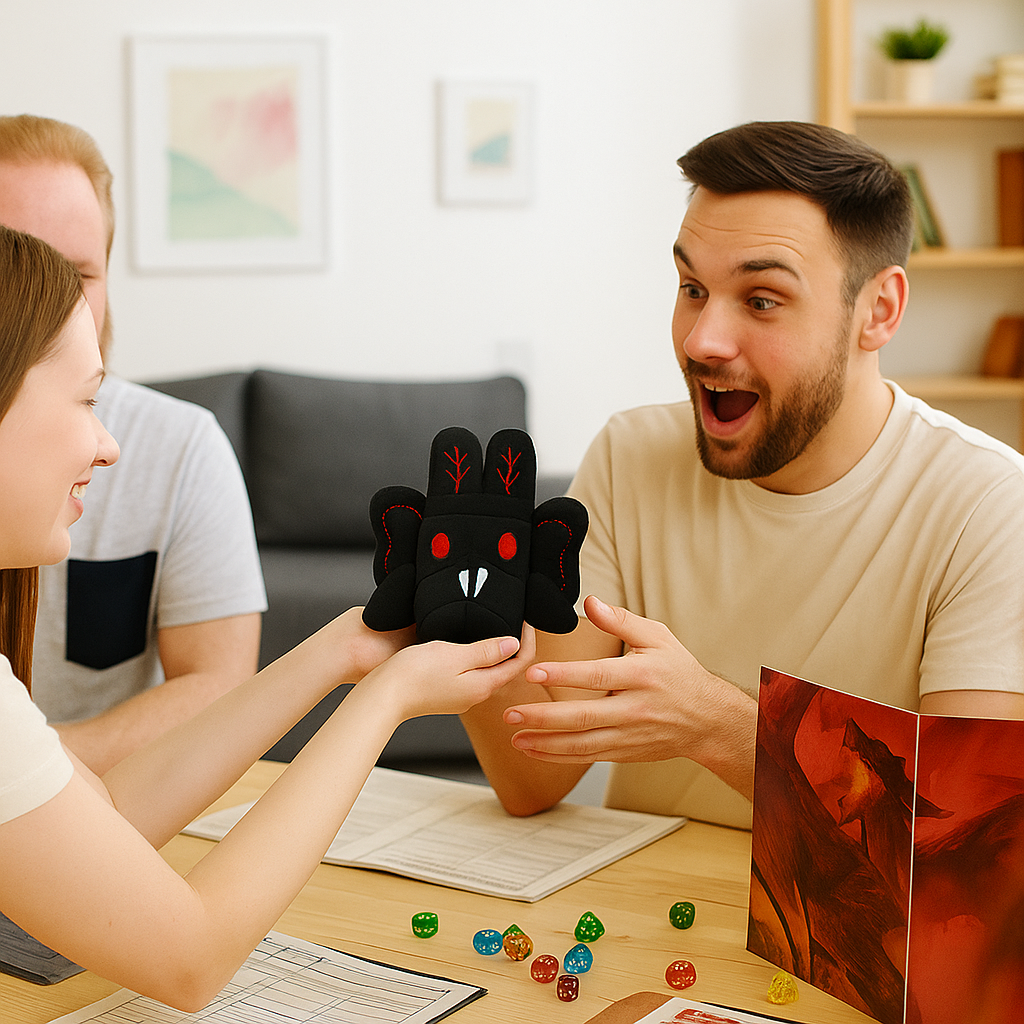 Mothman Dice Bag, Dungeons and Dragons Gifts, D and D Gifts