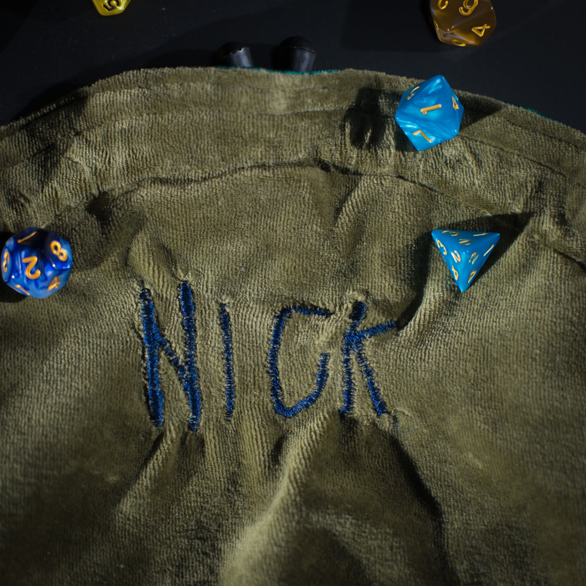 Goblin dice bag | Funny TTRPG gift | Game Fancy