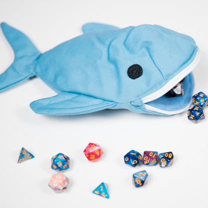 Blue whale dice bag, Nerdy gifts, Dice bag for D&D