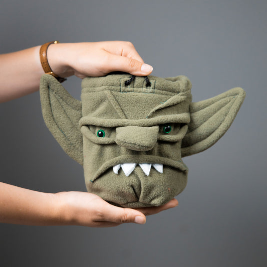 Dice goblin dice bag, Dnd gifts, Dice bag goblin plush