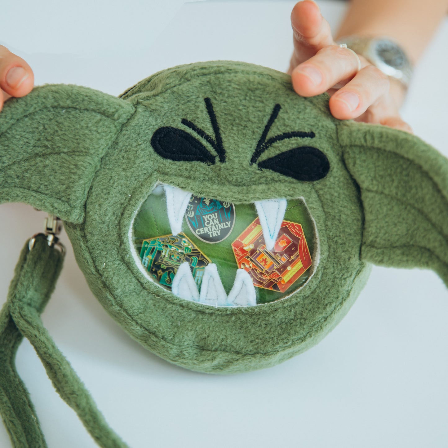 Dice goblin, Dnd ita dice bag, D&D game bag for her