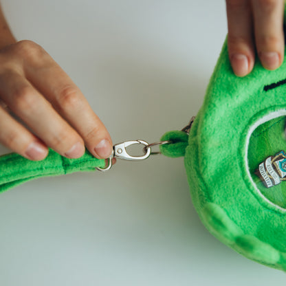 Cute Kawaii Frog ita dice bag, DnD dice bag