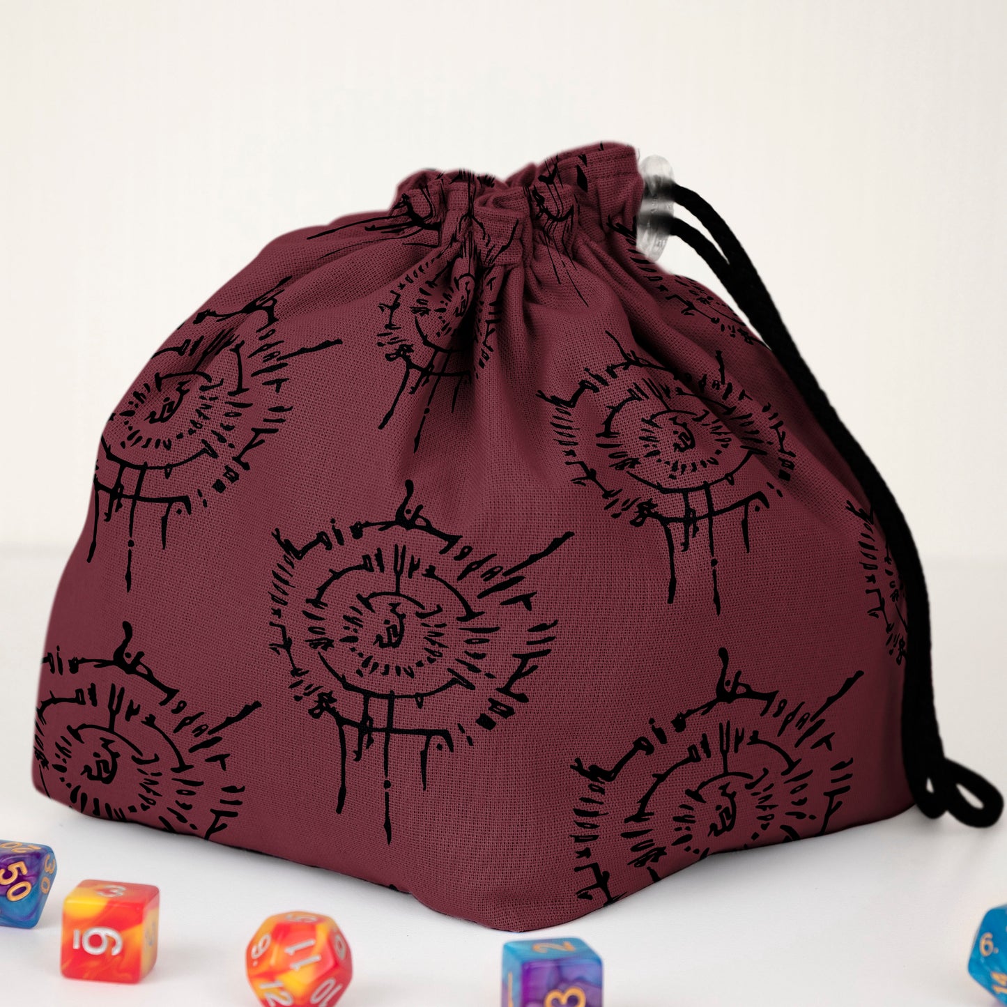DnD Dice Bag, Ttrpg Dice Bag, Gamer Gift