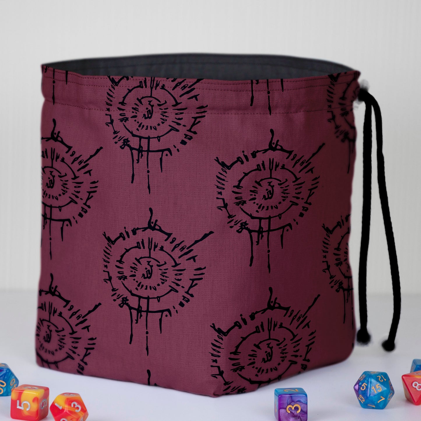 DnD Dice Bag, Ttrpg Dice Bag, Gamer Gift