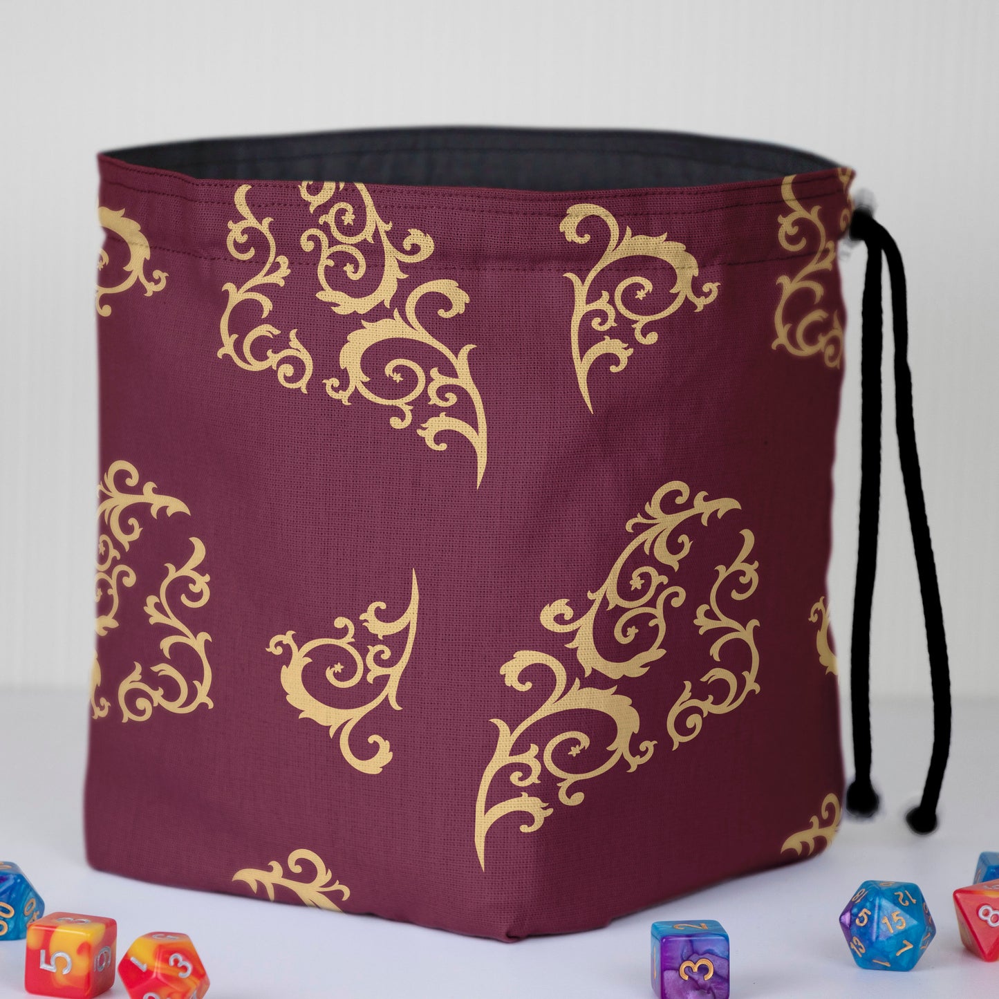 DnD Dice Bag, Dungeons & Dragons Gifts, D & D Gifts, D&D Presents