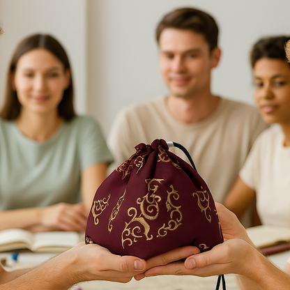 DnD dice bag | Dungeons & Dragons Gifts  | Game Fancy