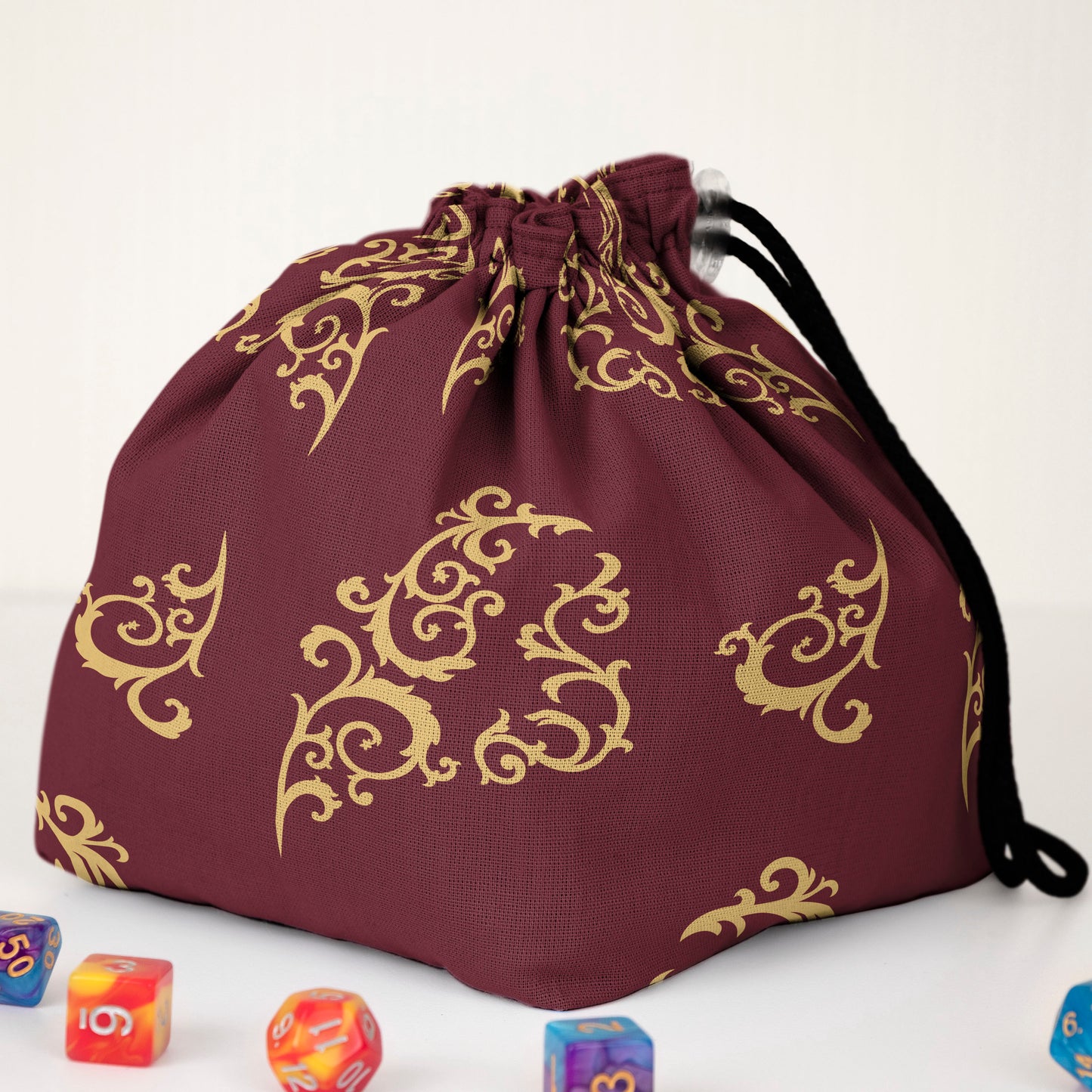 DnD Dice Bag, Dungeons & Dragons Gifts, D & D Gifts, D&D Presents