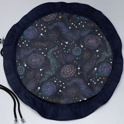 Galaxy dice bag, Nerdy gifts, Dnd dice bag pockets