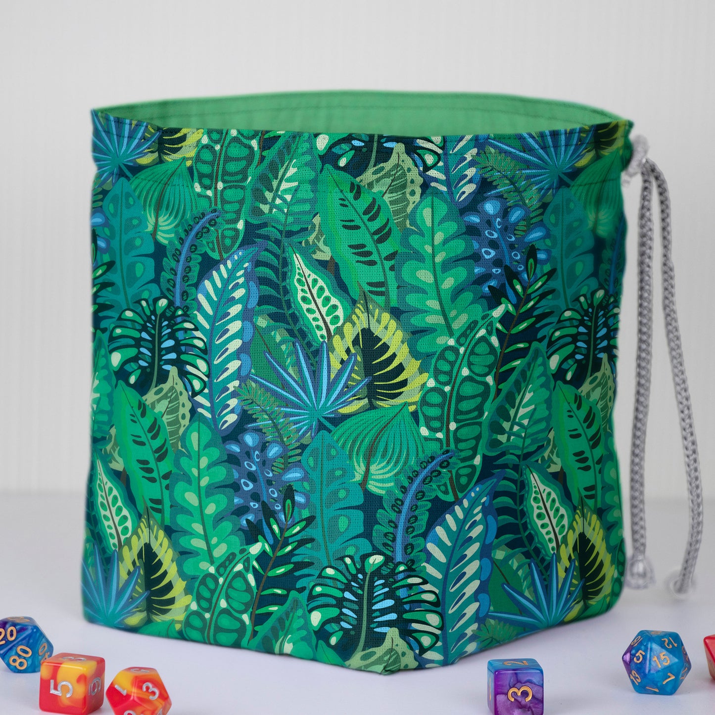Dnd Dice Bag Druid, Dice Storage, RPG gift, DnD accessory