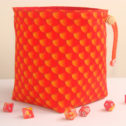 Dragon dice bag, D and D gifts, DnD presents