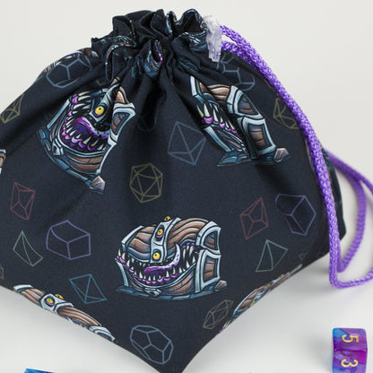 Mimic Dice Bag – DnD Mimic Dice Bag, Mimic Dice Pouch for RPG Fans