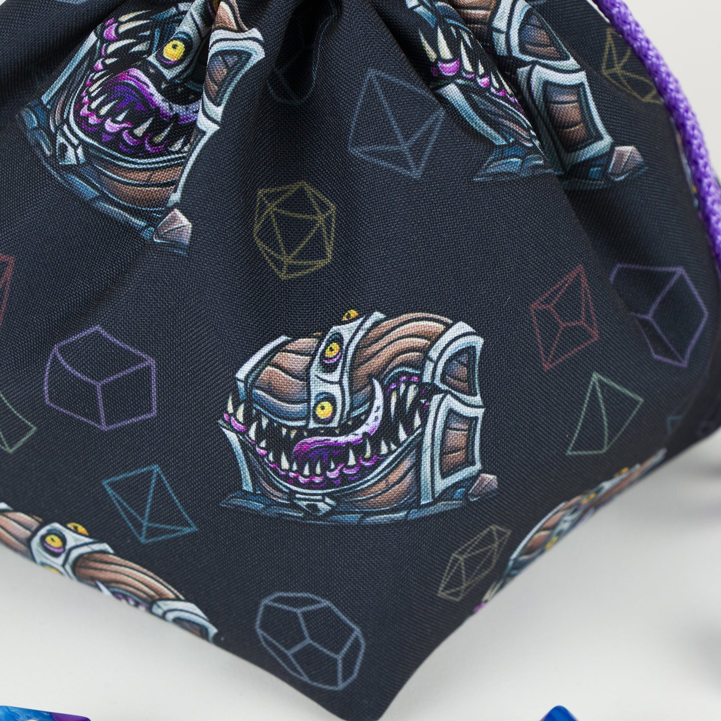 Mimic Dice Bag – DnD Mimic Dice Bag, Mimic Dice Pouch for RPG Fans