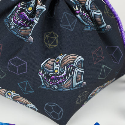Mimic Dice Bag – DnD Mimic Dice Bag, Mimic Dice Pouch for RPG Fans