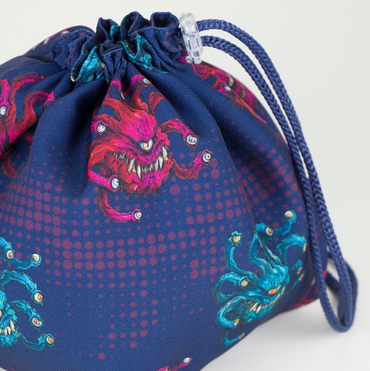 Dice Bag beholder, Dungeons and Dragons gifts, RPG dice bag,