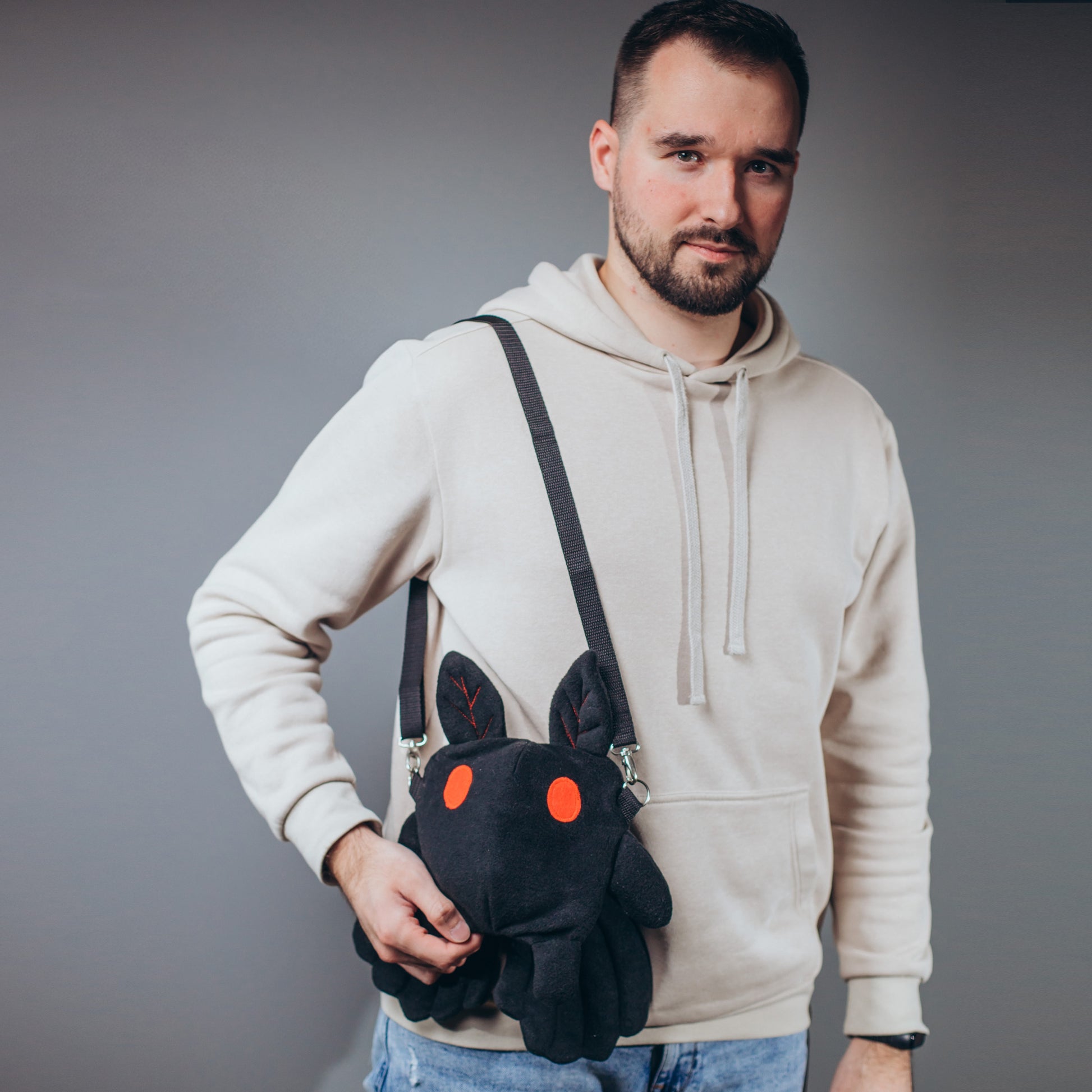 Mothman Plushie Bag