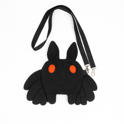 Mothman Gift, Game bag, DnD bag for him, Moth man Plush