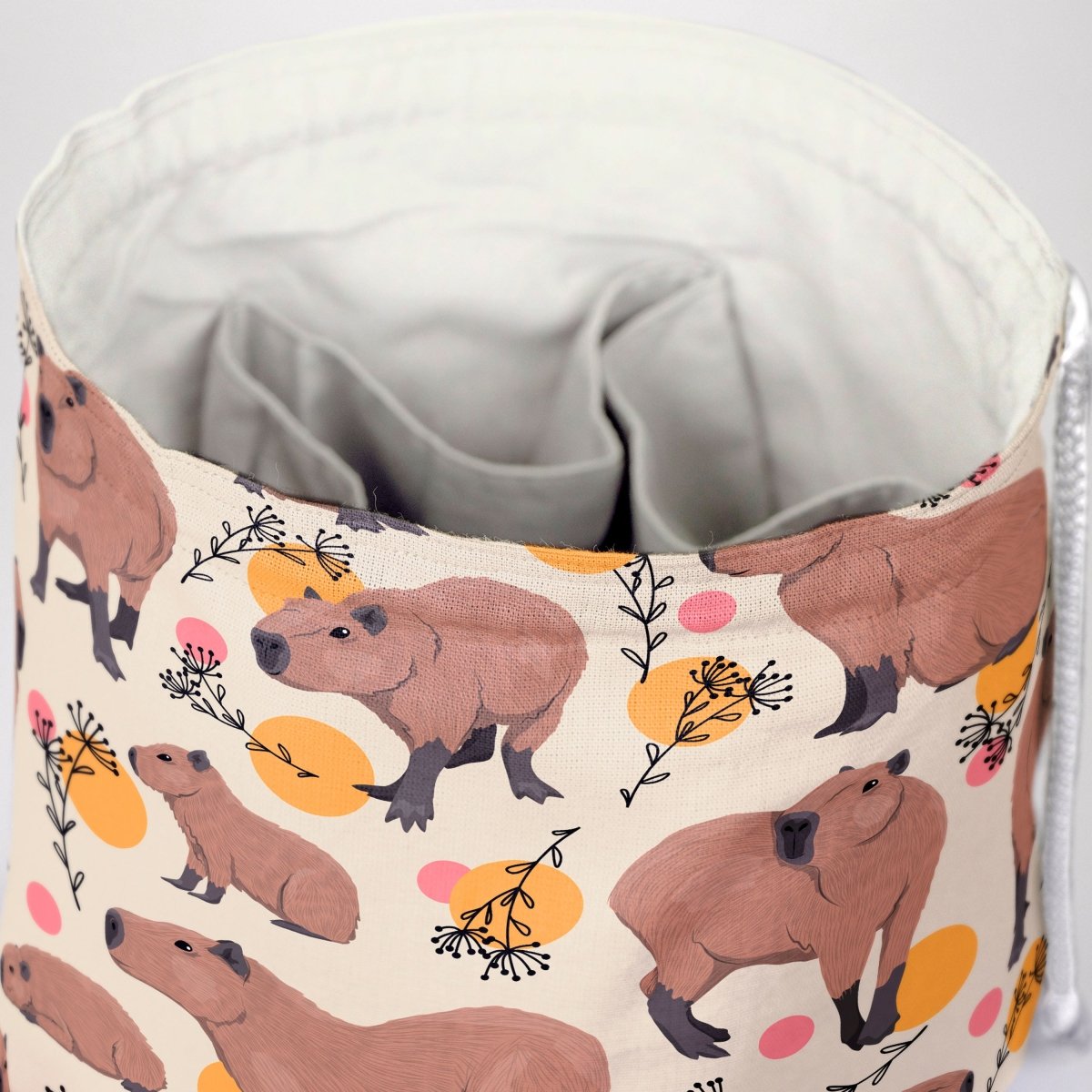 Capybara dice bag and tray set - Game Fancy