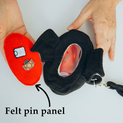 Coffin ita dice display bag - Game Fancy