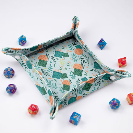 Collapsible D20 dice tray - Game Fancy