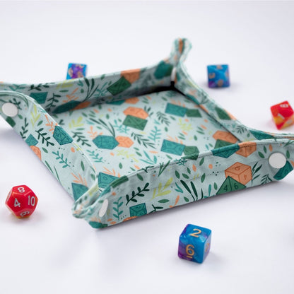Collapsible D20 dice tray - Game Fancy