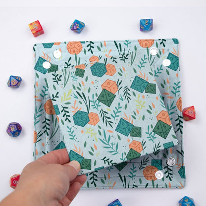 Collapsible D20 dice tray - Game Fancy