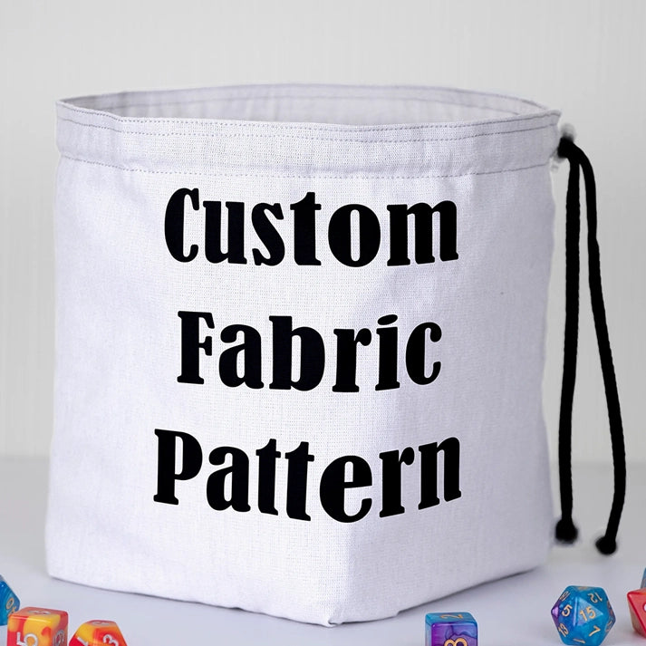 Custom Printed Dice Bag with pockets
