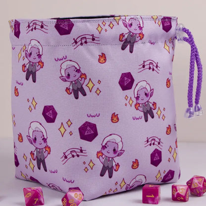 Custom Printed Dice Bag for her
