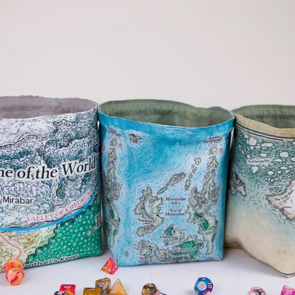Custom Printed Dice Bag for dnd group