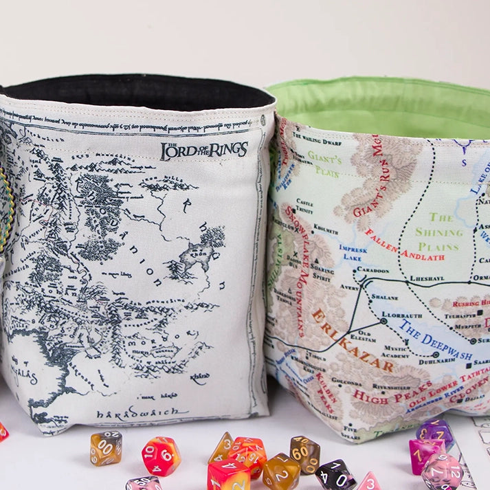 Custom Printed Dice Bag for rpg fans
