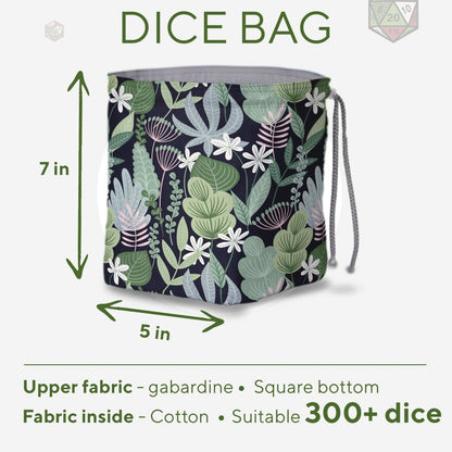 Druid dice bag and tray set - Game Fancy