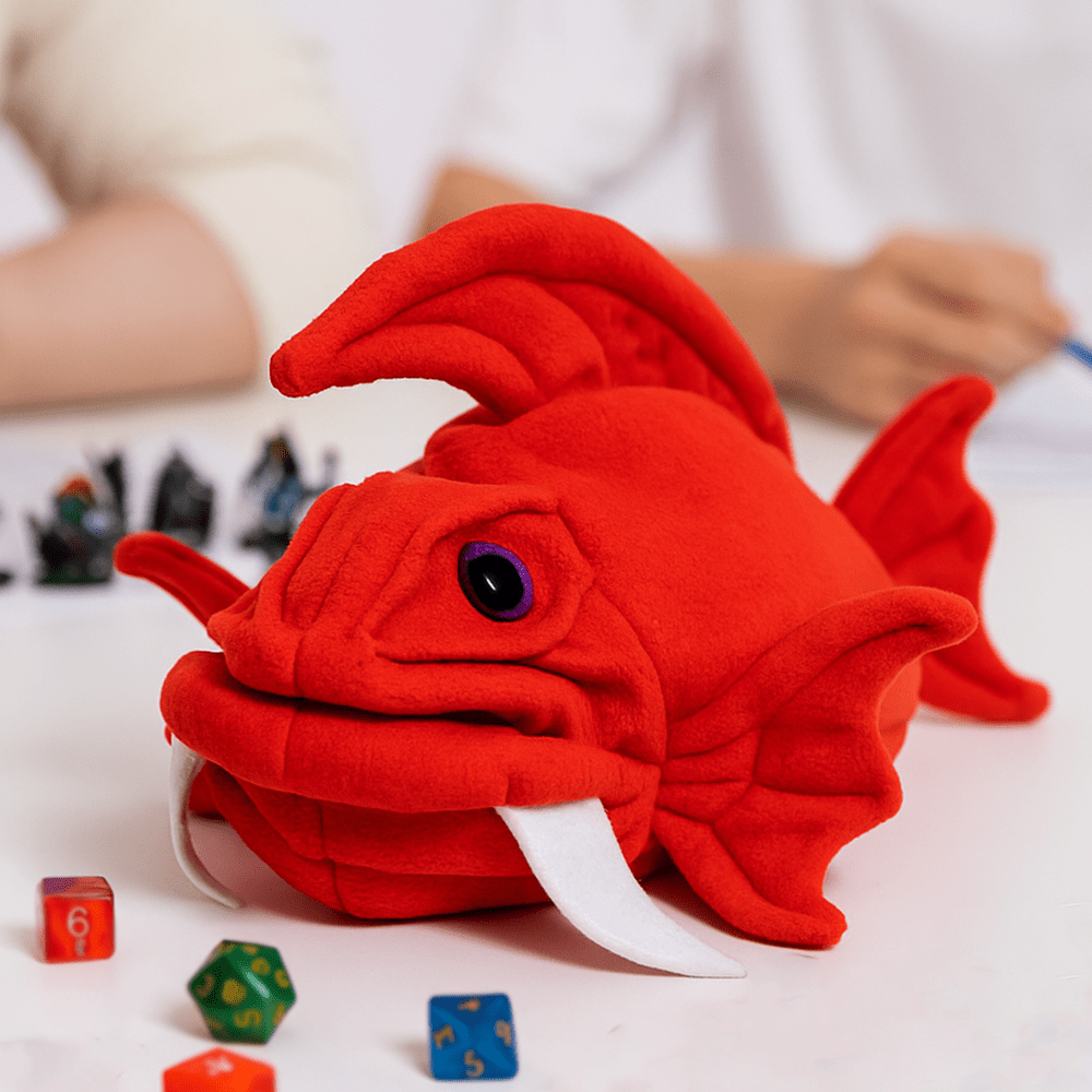 Fish plush dice bag - Game Fancy