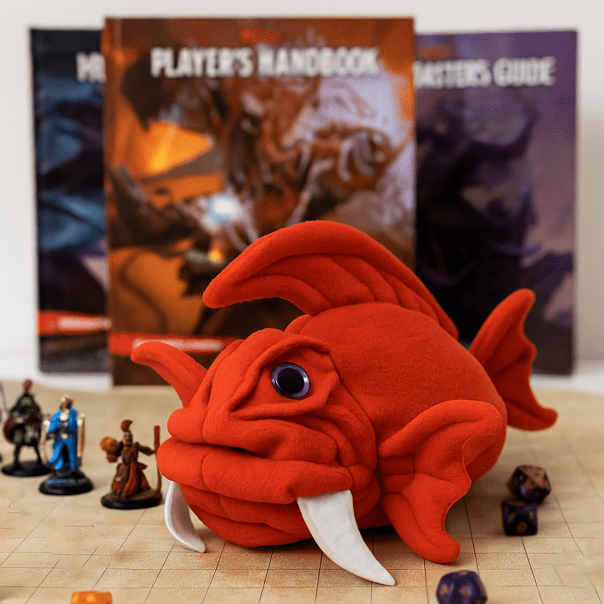 Fish plush dice bag - Game Fancy