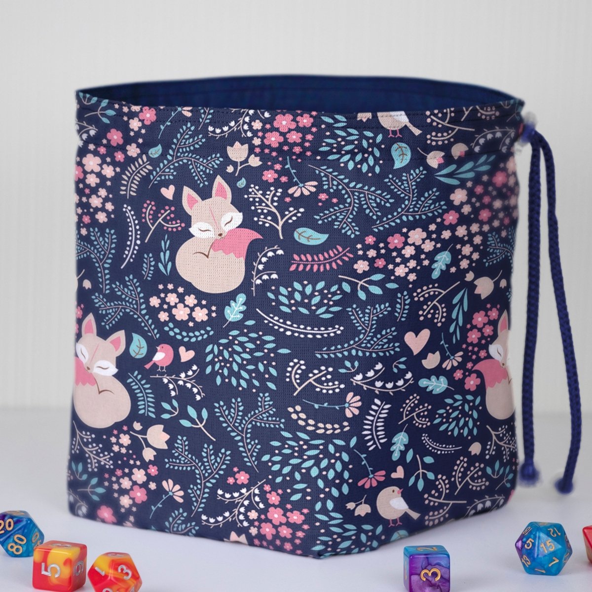 Fox dice bag and tray set - Game Fancy