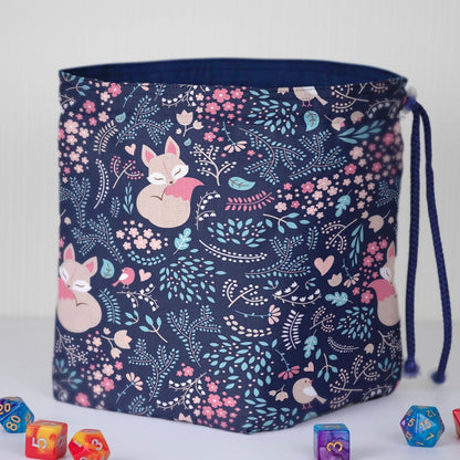 Fox dice bag and tray set - Game Fancy