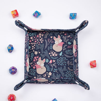 Fox dice bag and tray set - Game Fancy