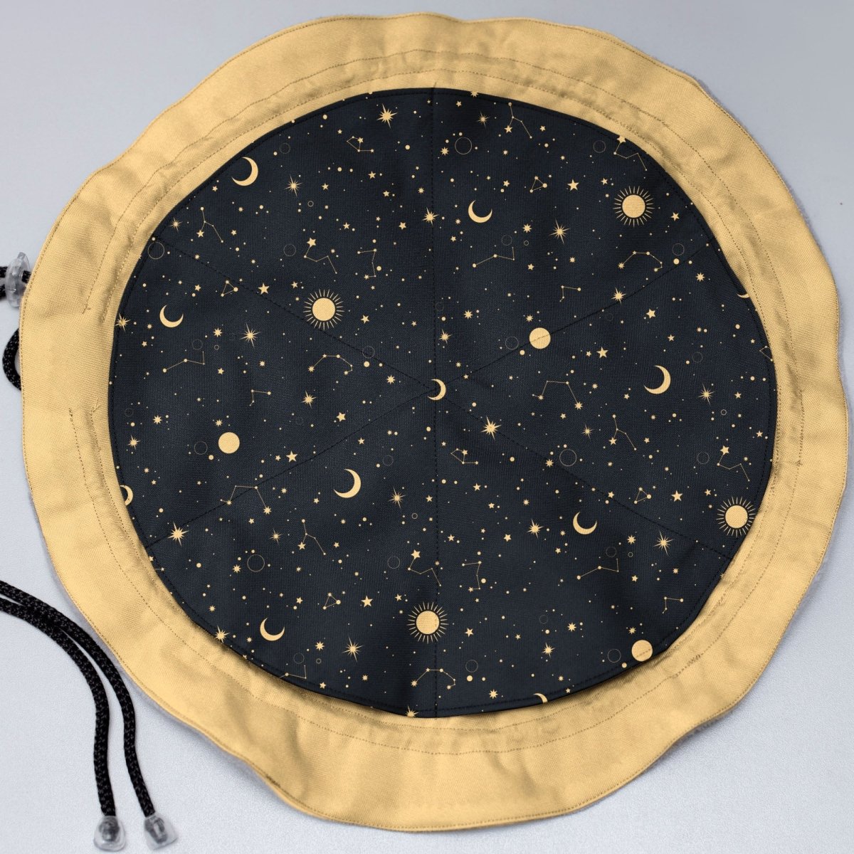 Galaxy dice bag with compartments - Game Fancy