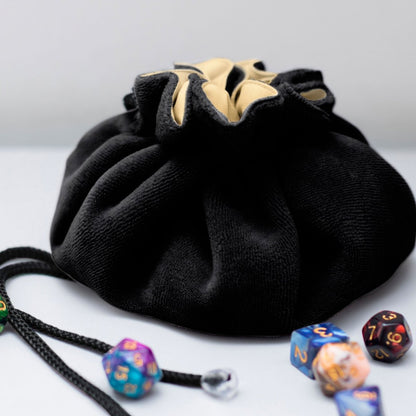 Galaxy dice bag with compartments - Game Fancy