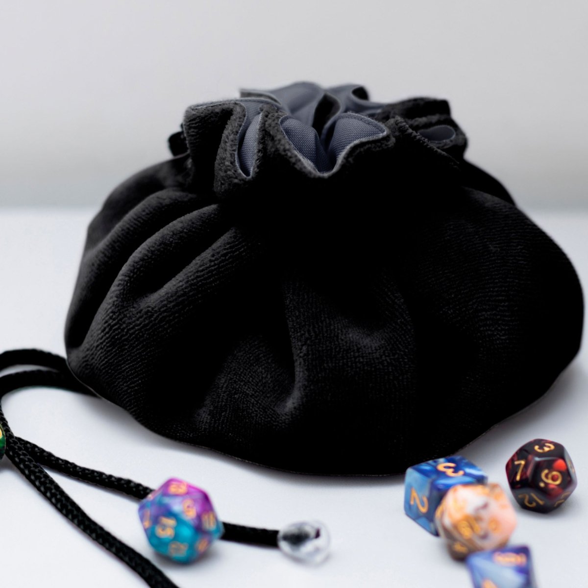Galaxy dice bag with pockets - Game Fancy