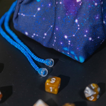 Galaxy dice storage pouch - Game Fancy