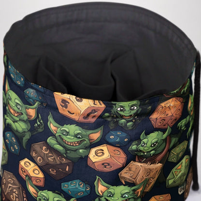 Goblin dice bag and tray set - Game Fancy